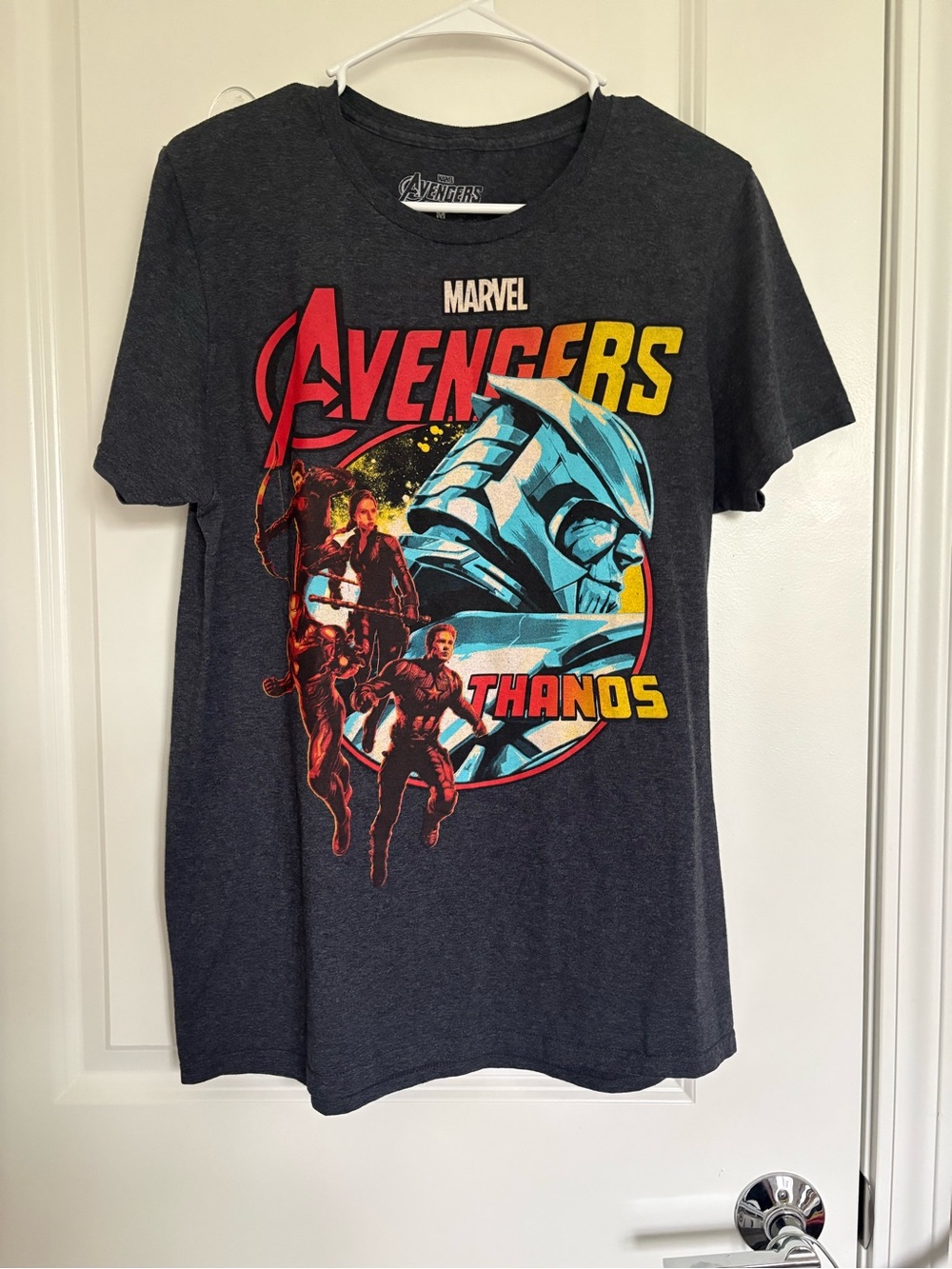 Marvel Avengers Endgame Graphic Tee - Charcoal. Mens size M. NWOT